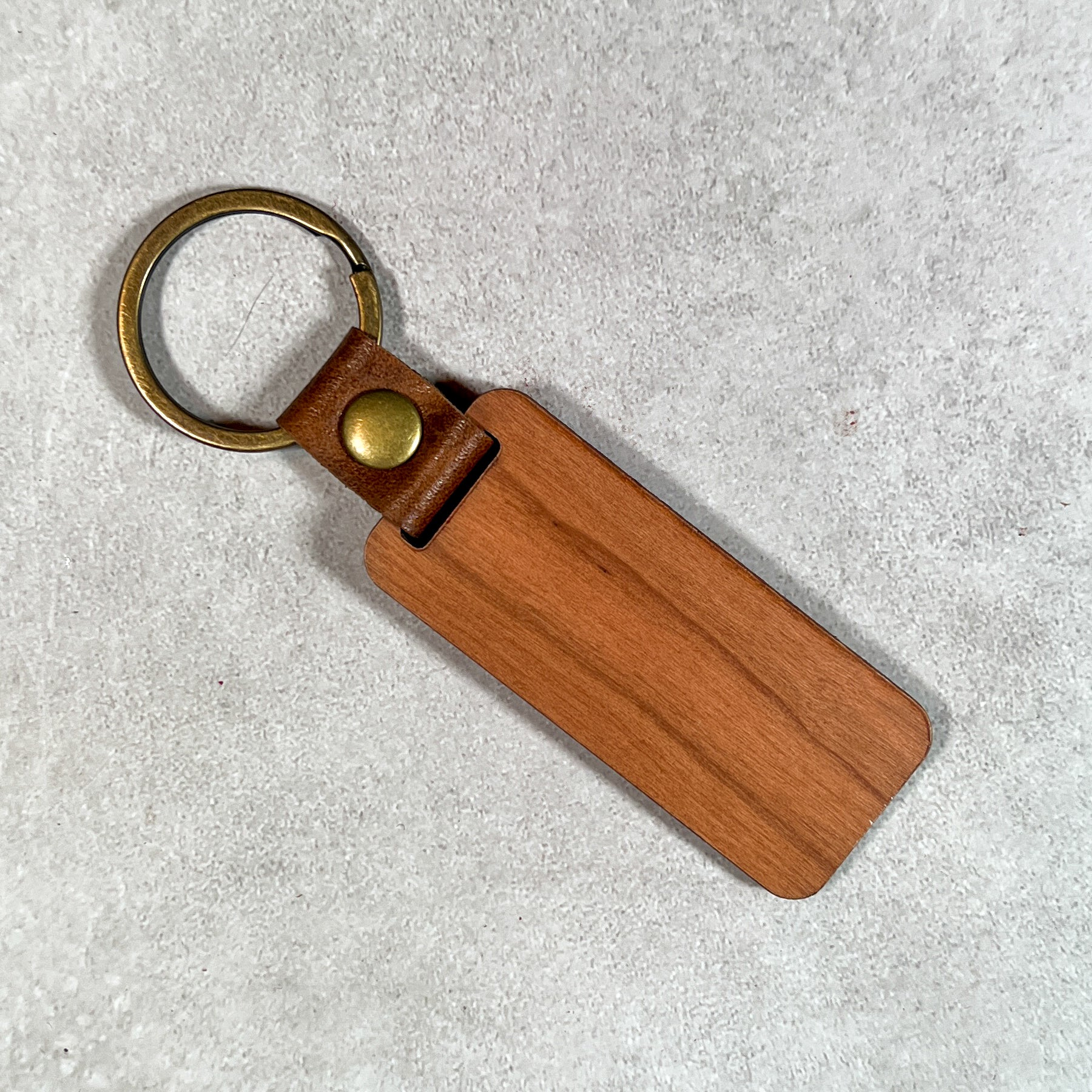 Tailor-Made Cherry Wood Keychain – Underdog Trading Co.