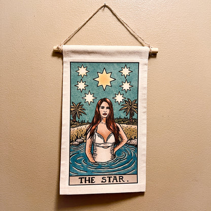 LDR Stargirl Tarot Hanging Canvas Banner