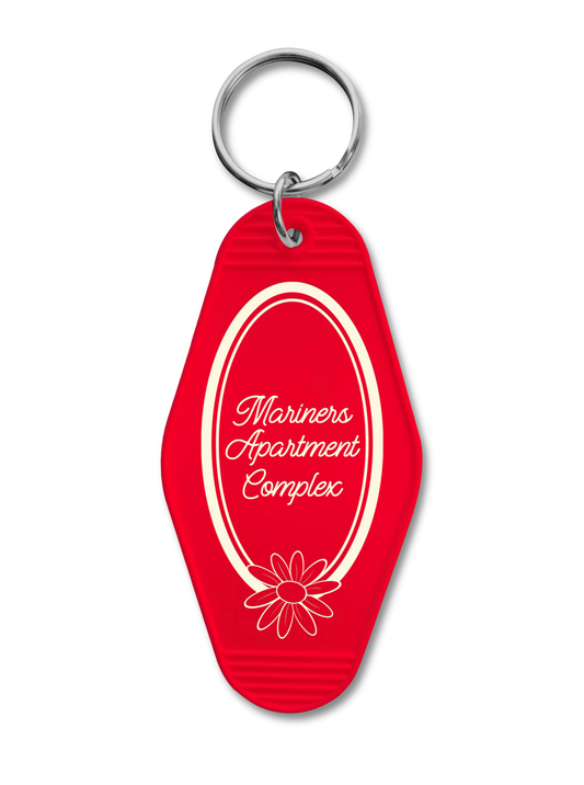 Mariners Apartment Complex Motel Keychain