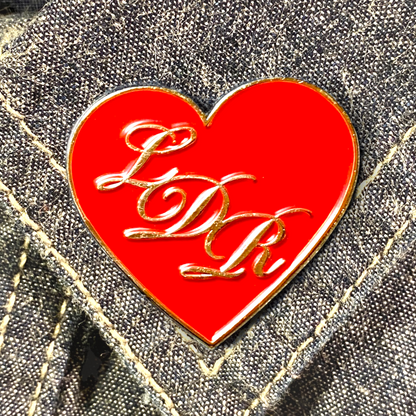 LDR Heart Enamel Pin