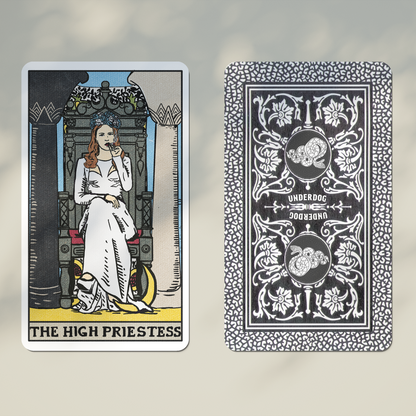 The High Priestess LDR Stargirl Tarot Card
