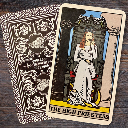 The High Priestess LDR Stargirl Tarot Card