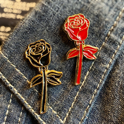 Rose Enamel Pin