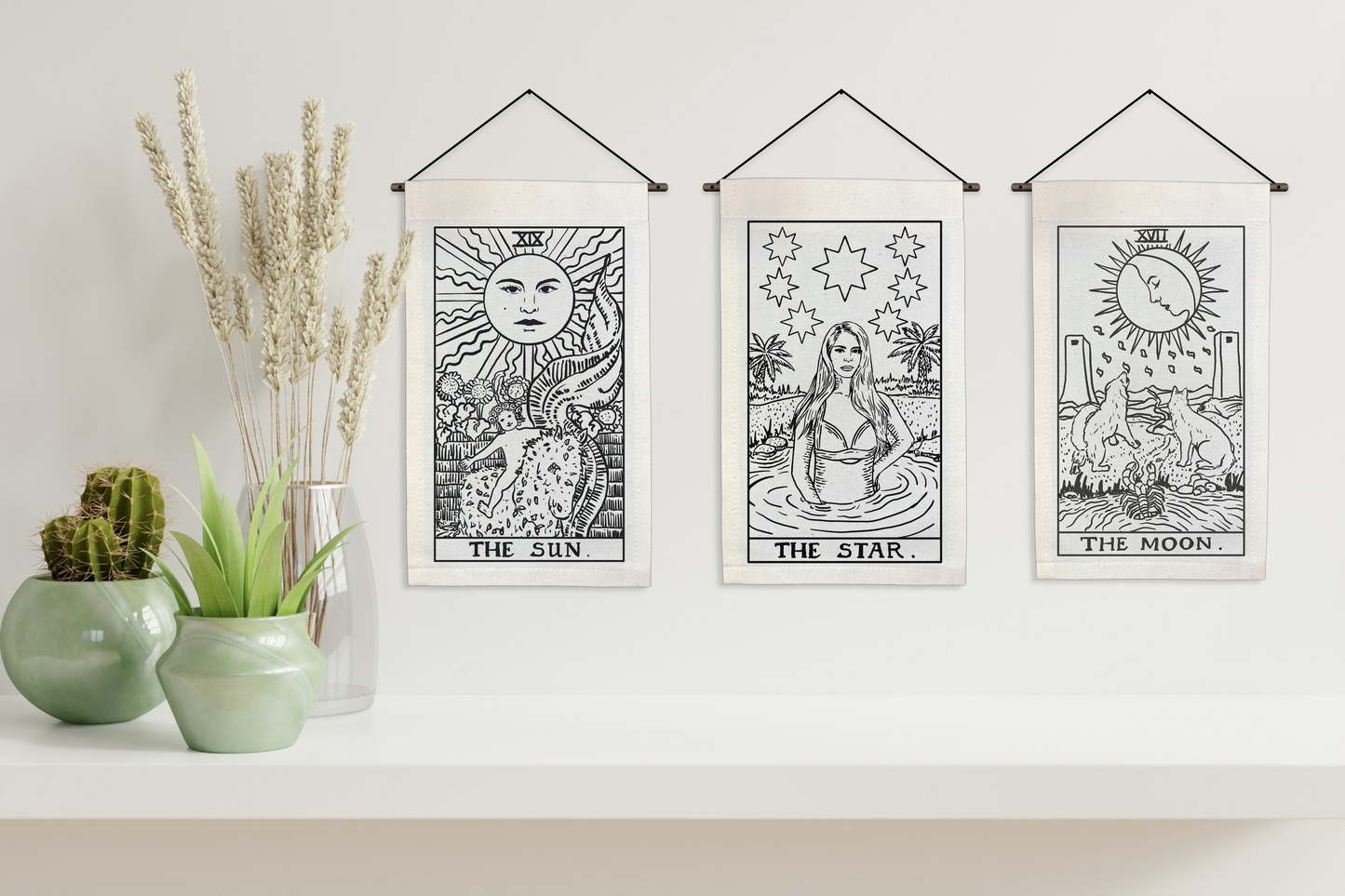 LDR Stargirl Tarot Hanging Canvas Banner